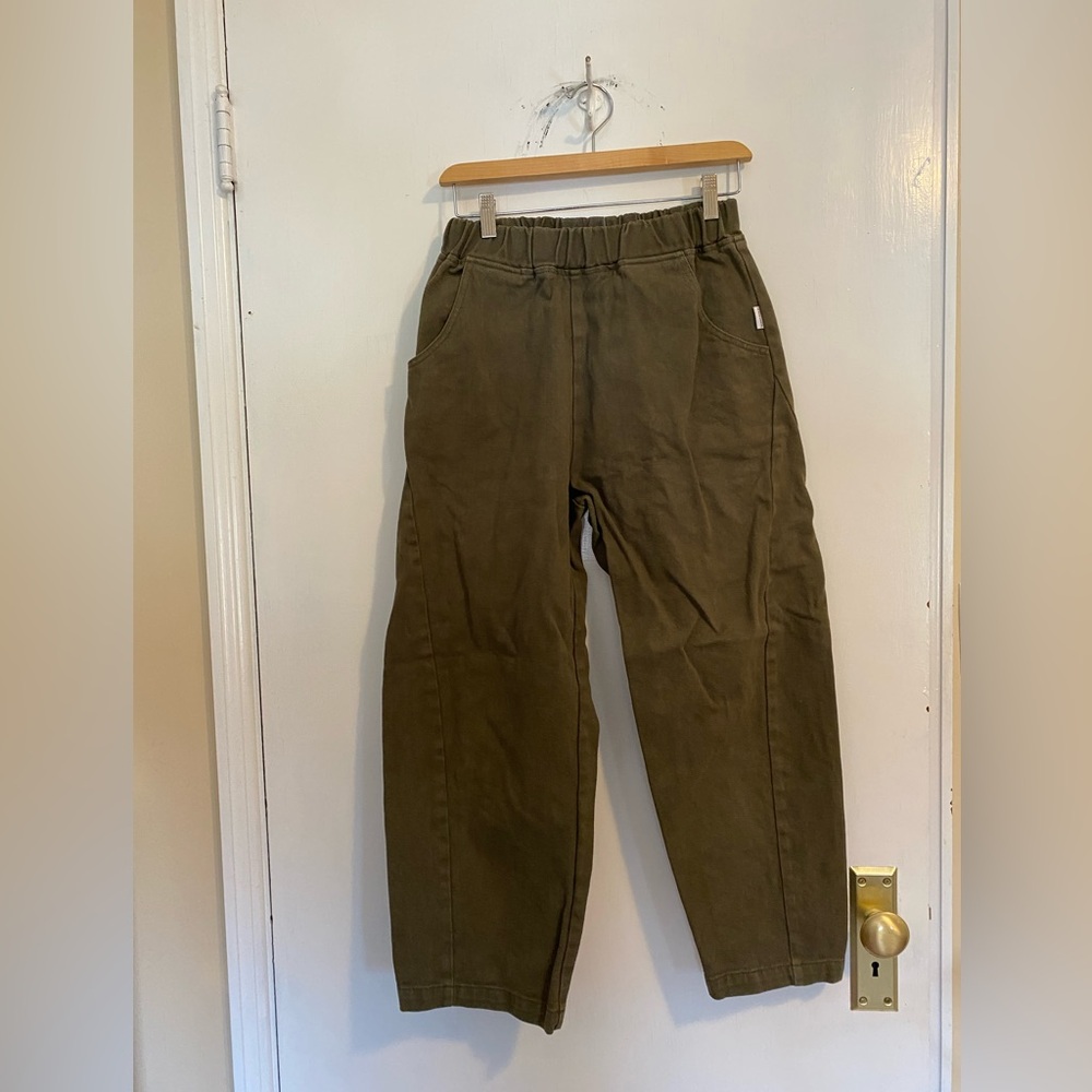 Le Bon Shoppe Arc Pants in Olive